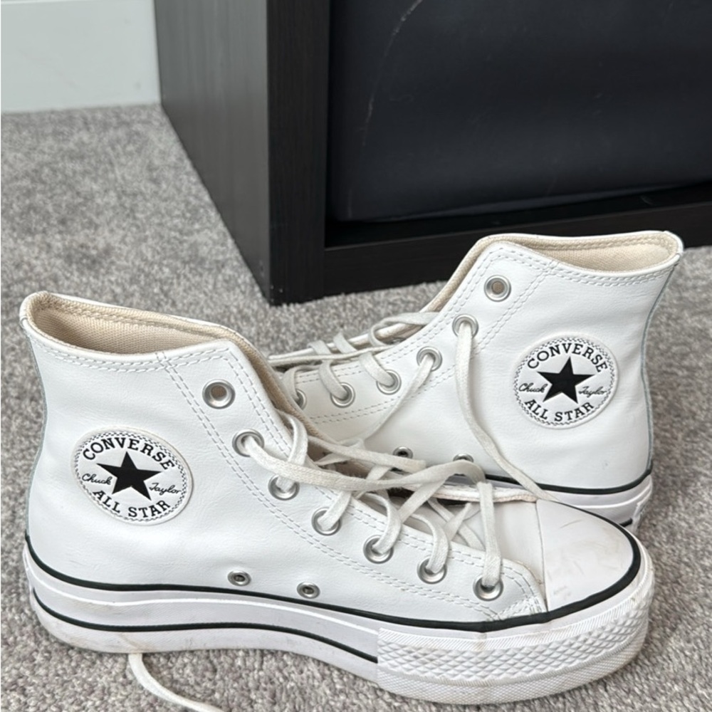 Converse Women's White High-Top Sneakers